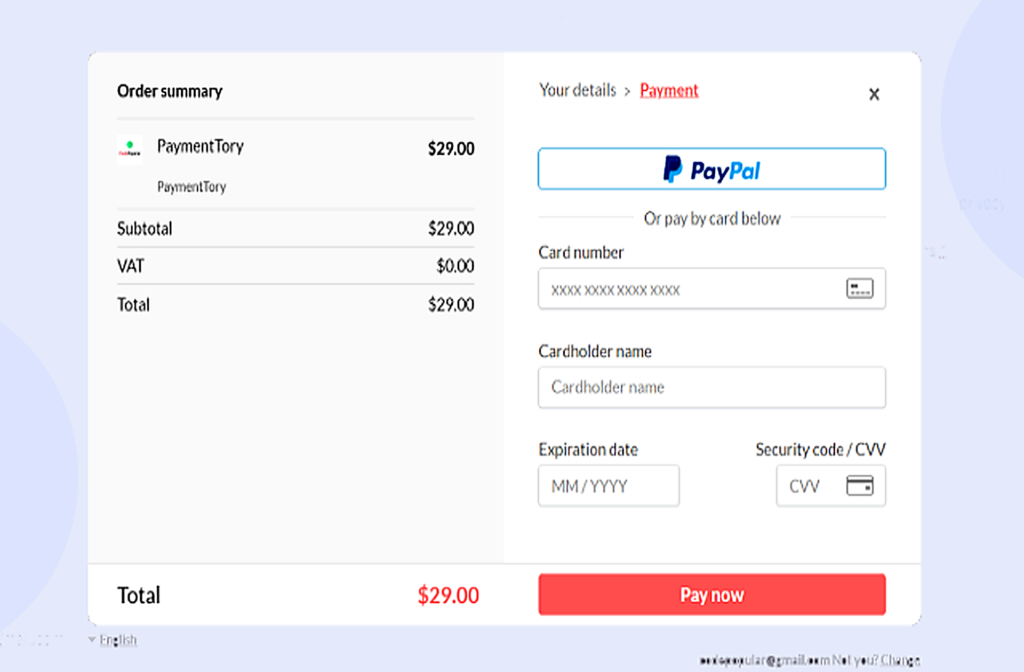 Paddle Checkout